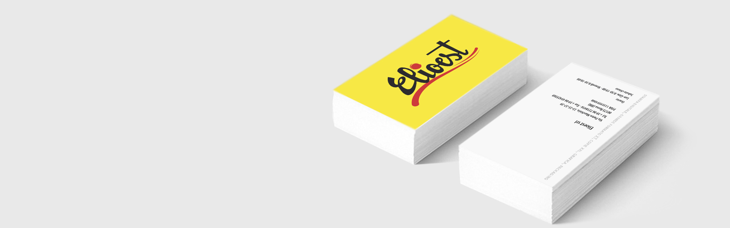 OFFERTA STAMPA<br>BIGLIETTI DA VISITA